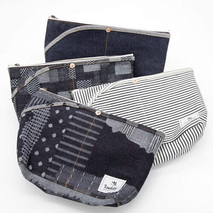 Luddite Denim Boat Pouch M - Okayama Denim - Pouches