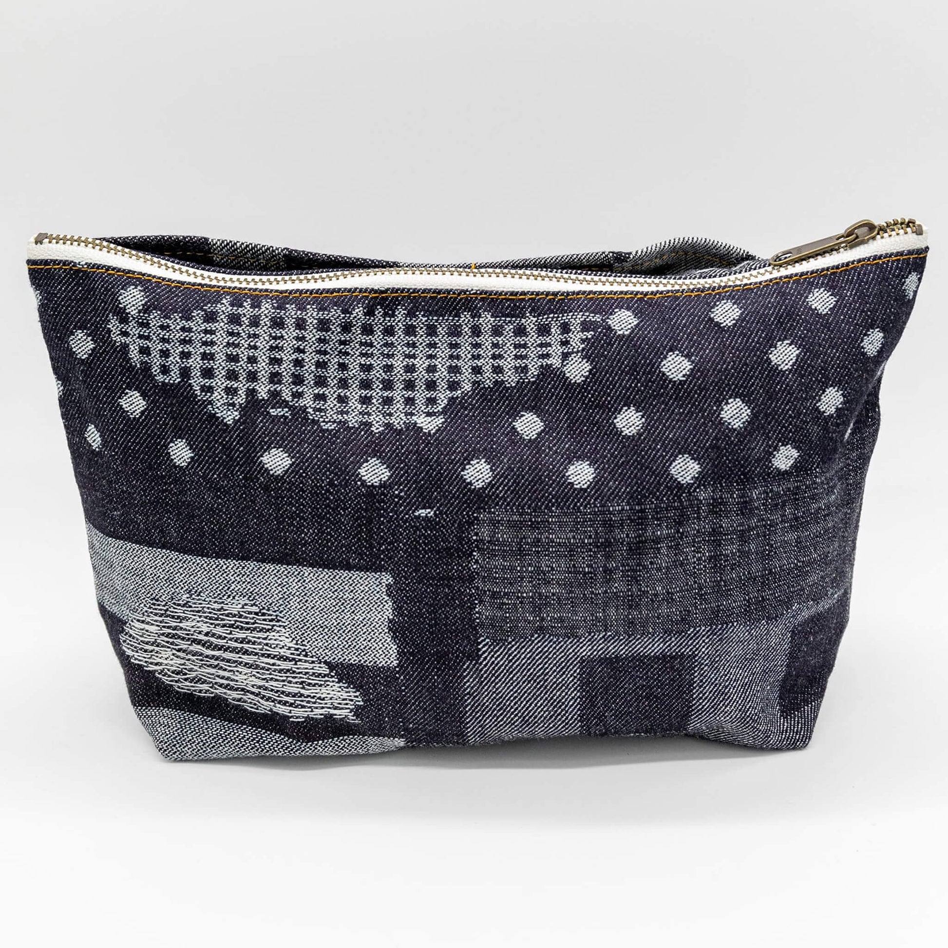 Luddite Denim Boat Pouch M - Okayama Denim - Pouches