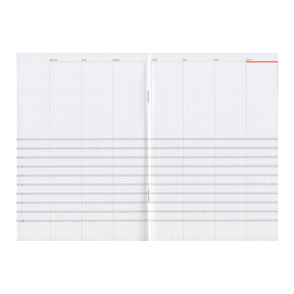 Luddite Function Notebook A5 - Parallel Planner - Diaries & Planners