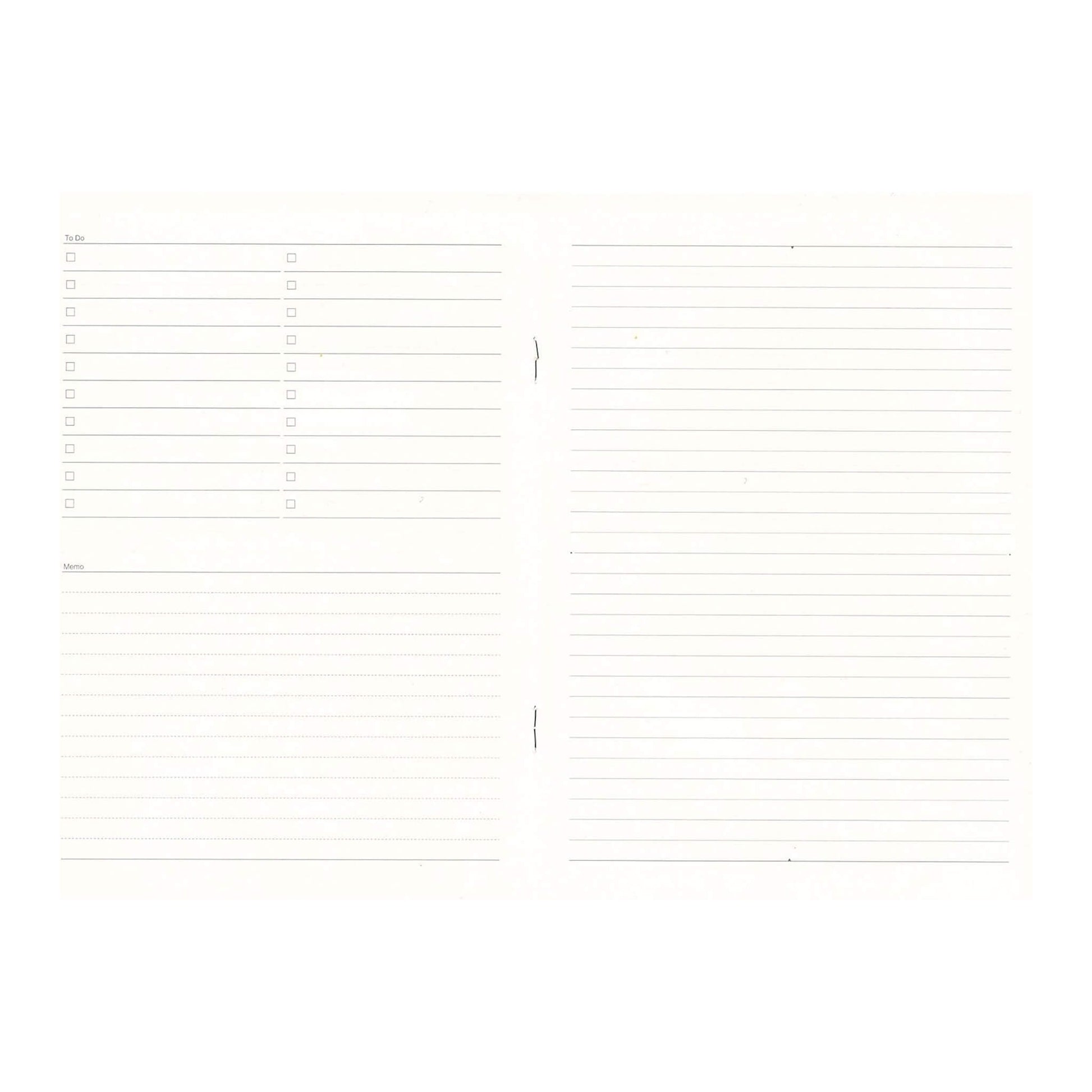 Luddite Function Notebook A5 - To Do & Memo - Guided Journals