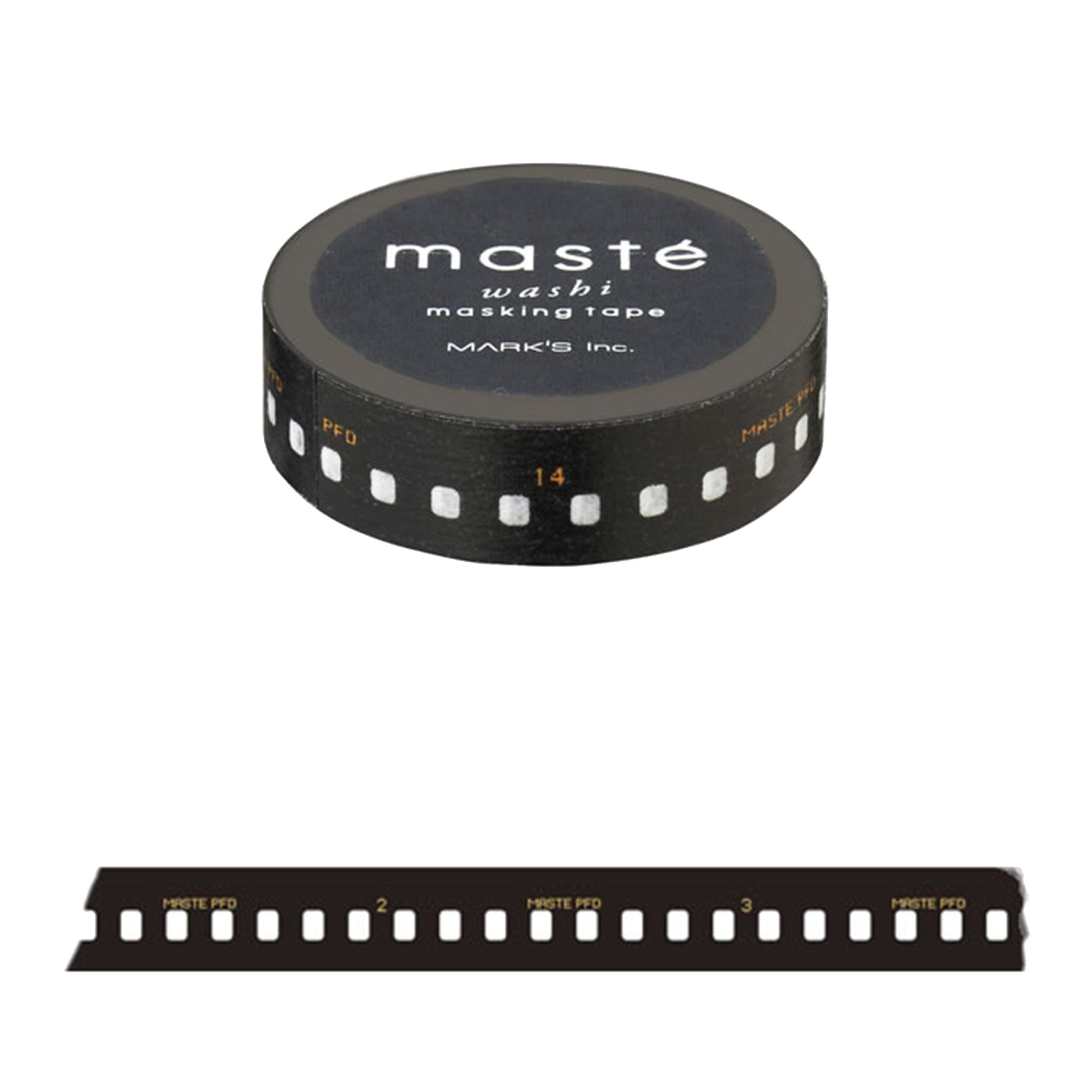 MARK'S Masté Washi Tape - Film [10mm] - Washi Tapes