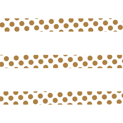 MARK'S Masté Washi Tape - Gold Dot [15mm] - Washi Tapes