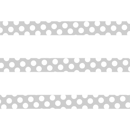 MARK'S Masté Washi Tape - Silver Dot [15mm] - Washi Tapes