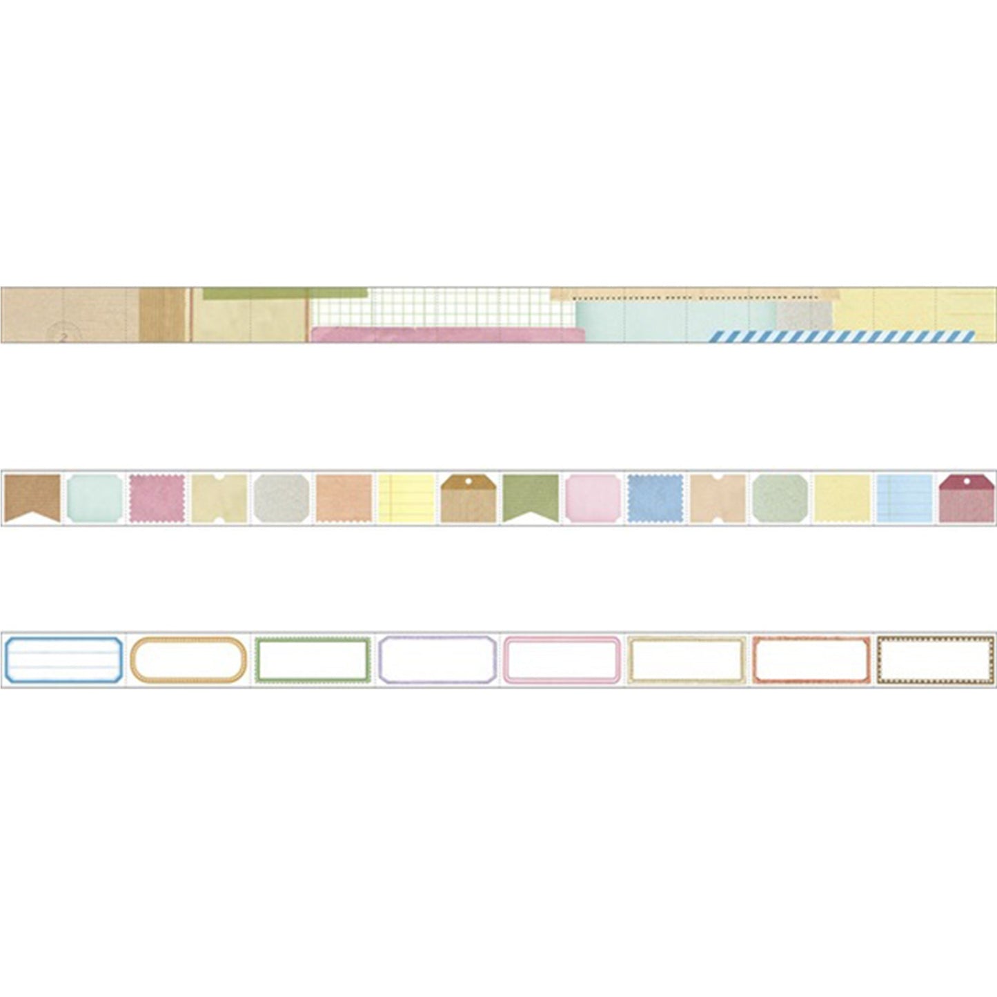 MARK'S Masté Writable Washi Tape 3 - pc Set - Collage & Labels - Washi Tapes