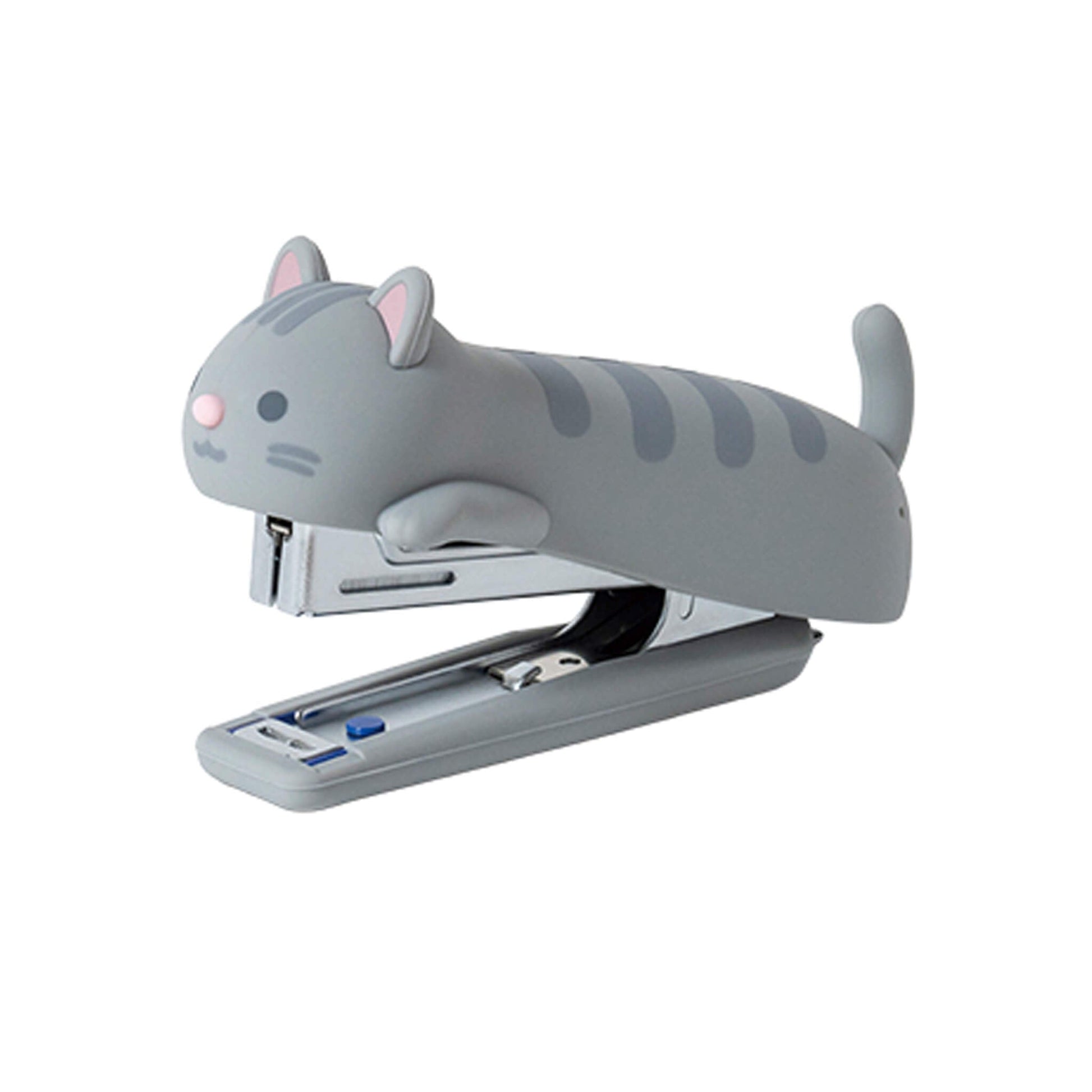MAX Cat Silicone Cover Stapler HD-10NX - Mackerel Tabby - Staplers