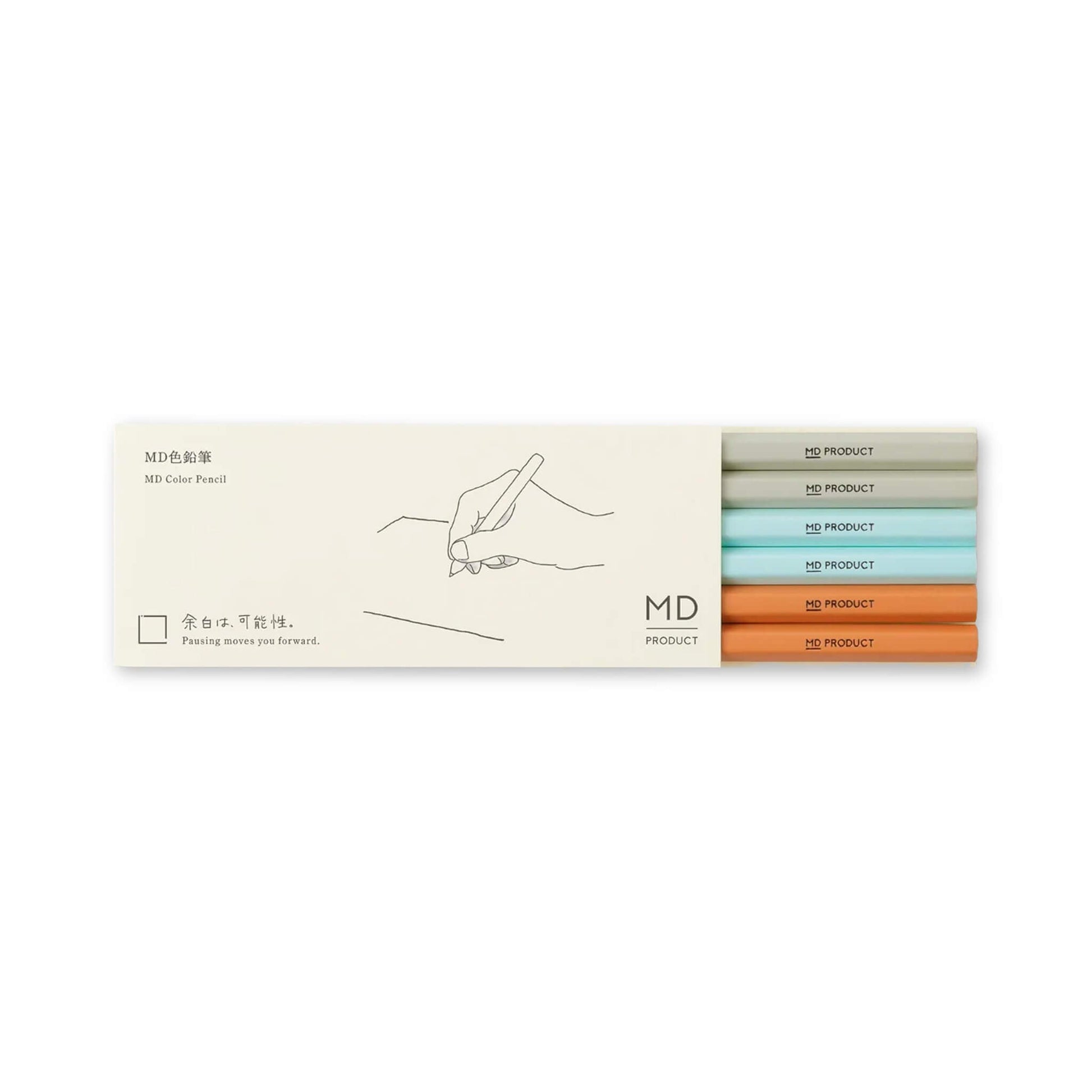 MD Color Pencil 6 - Piece Set - Colored Pencils