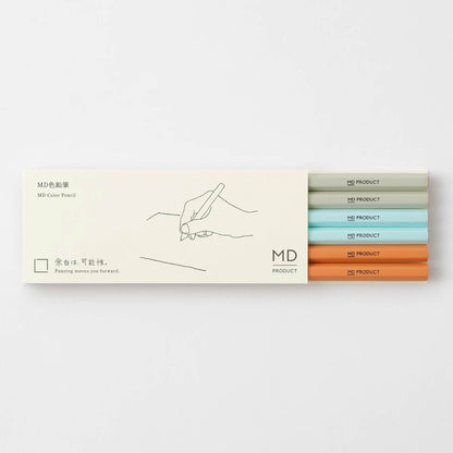 MD Color Pencil 6 - Piece Set - Colored Pencils