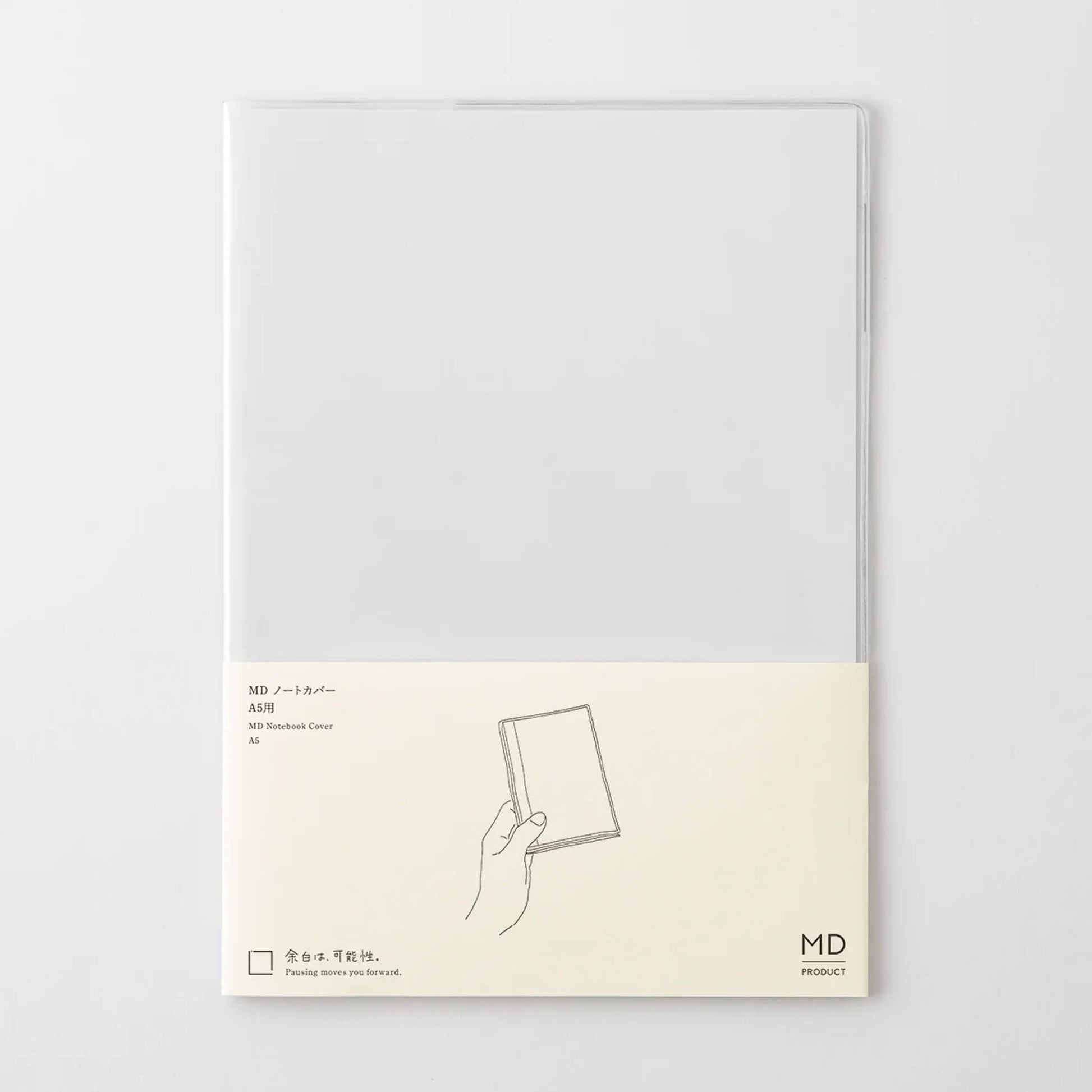 MD Notebook Clear Cover [A5] - Book Covers