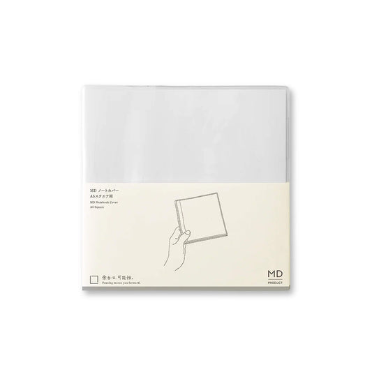 MD Notebook Clear Cover [A5 Square] - Book Covers