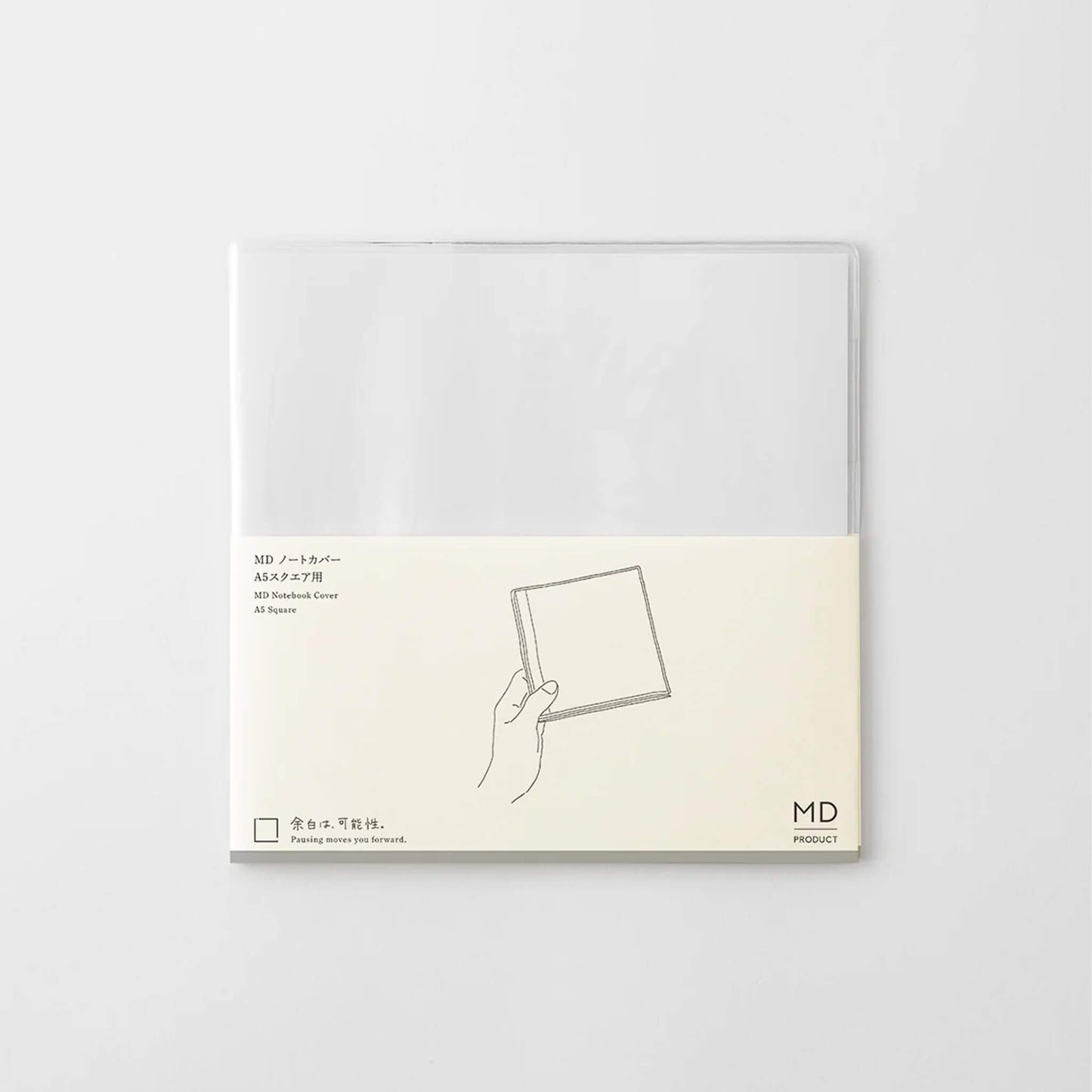 MD Notebook Clear Cover [A5 Square] - Book Covers