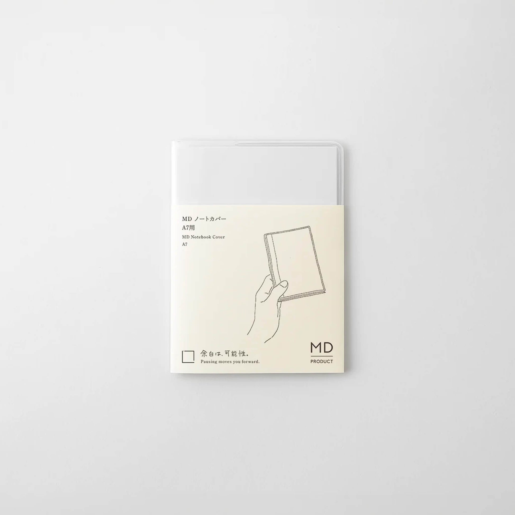 MD Notebook Clear Cover [A7] - Book Covers