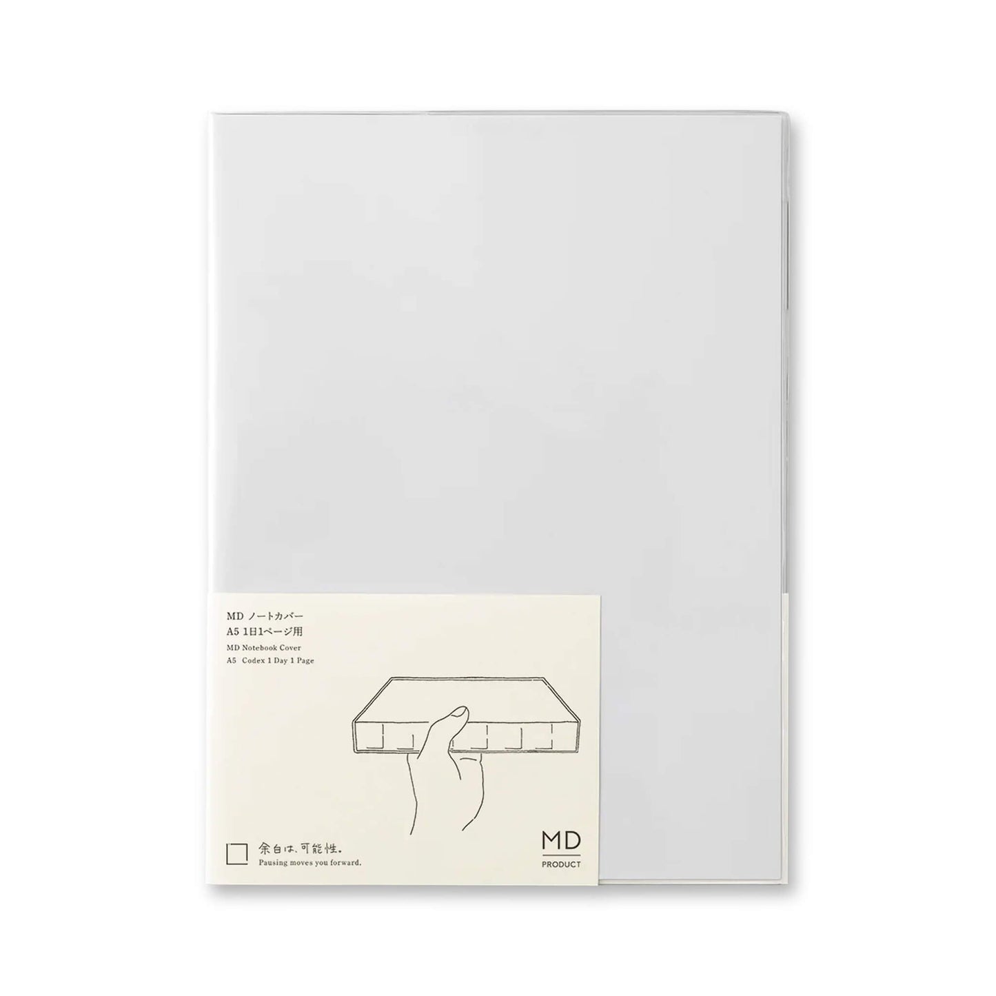 MD Notebook Codex 1 Day 1 Page Clear Cover - Book Covers
