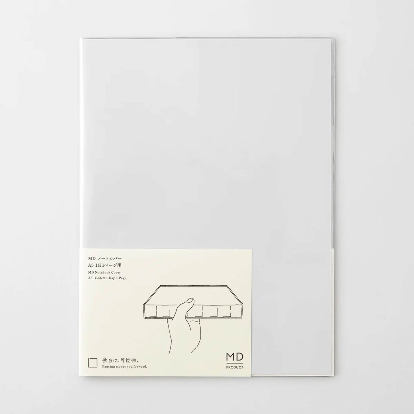 MD Notebook Codex 1 Day 1 Page Clear Cover - Book Covers