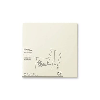 MD Notebook Thick [A5 Square] Blank - Notebooks