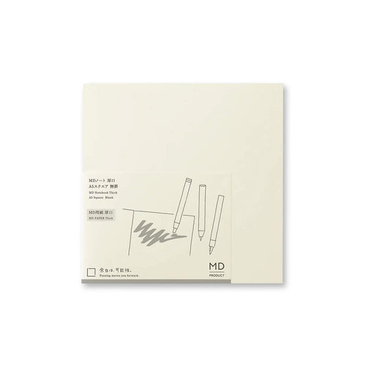 MD Notebook Thick [A5 Square] Blank - Notebooks