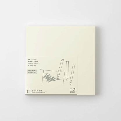 MD Notebook Thick [A5 Square] Blank - Notebooks