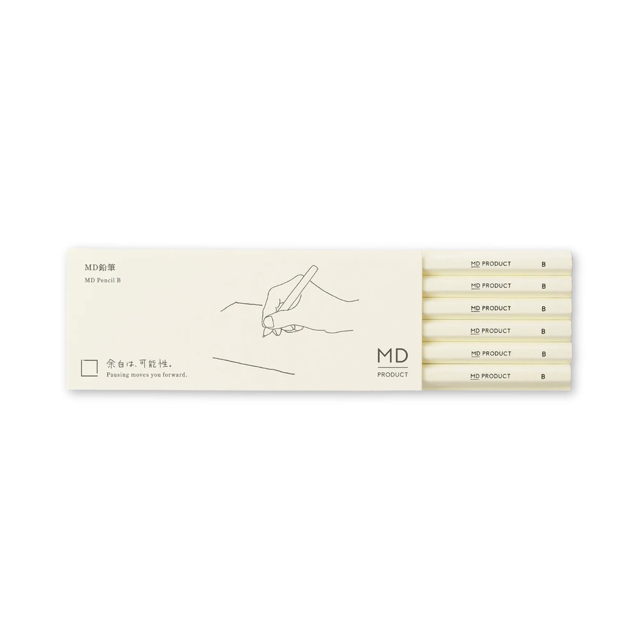 Midori MD Pencil 6-pc Set B - Wooden Pencils – Paper Whisper