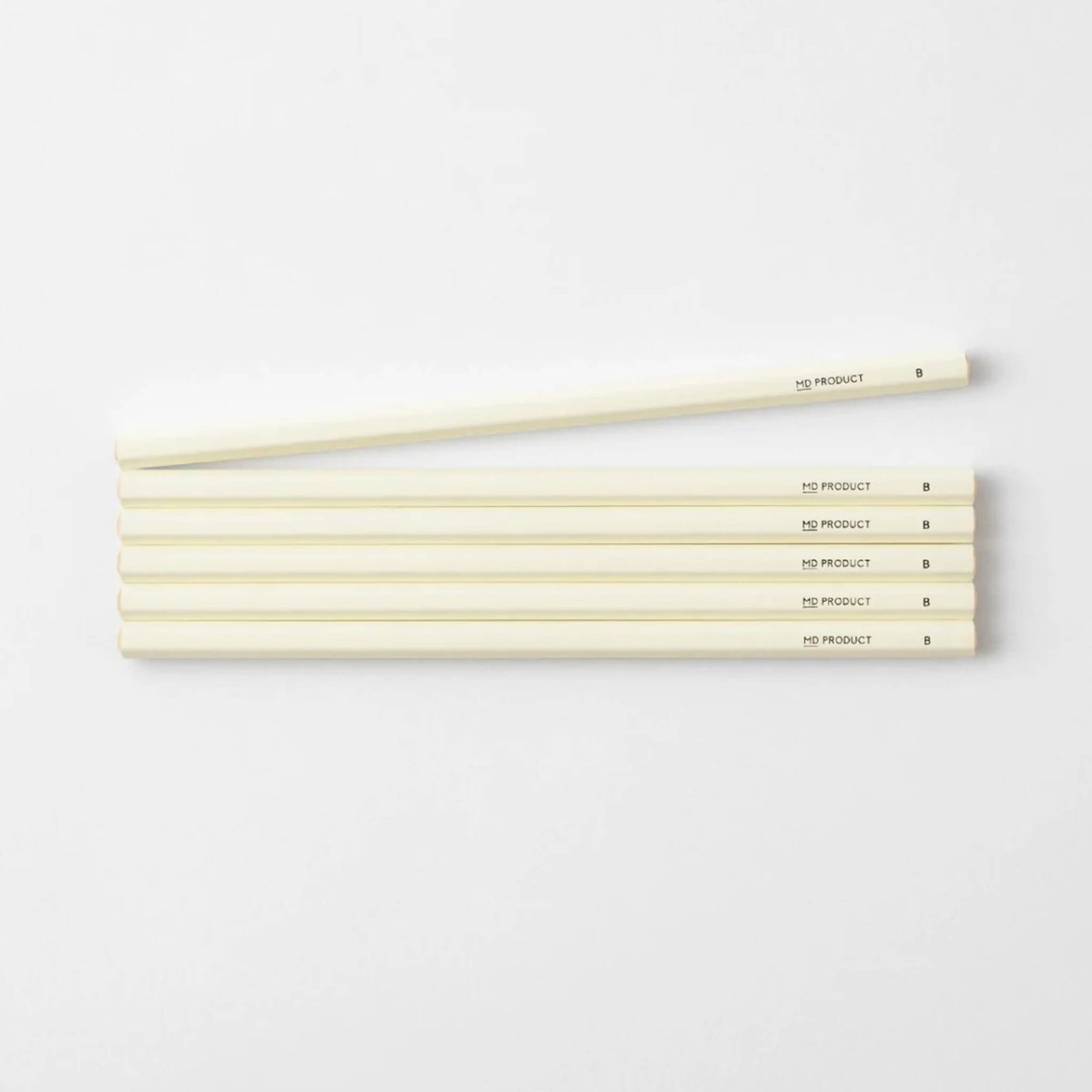 MD Pencil [B] 6 - Piece Set - Wooden Pencils