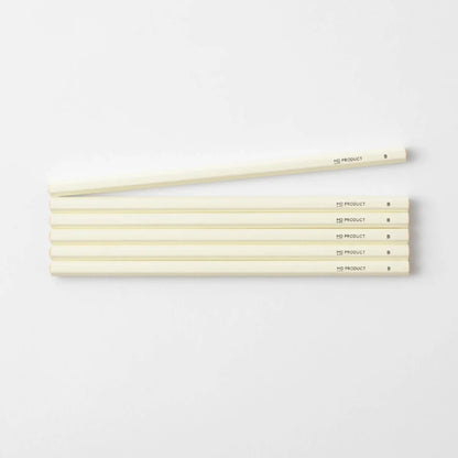 MD Pencil [B] 6 - Piece Set - Wooden Pencils
