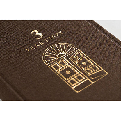 Midori 3 - Year Diary - Gate Brown - Diaries & Planners