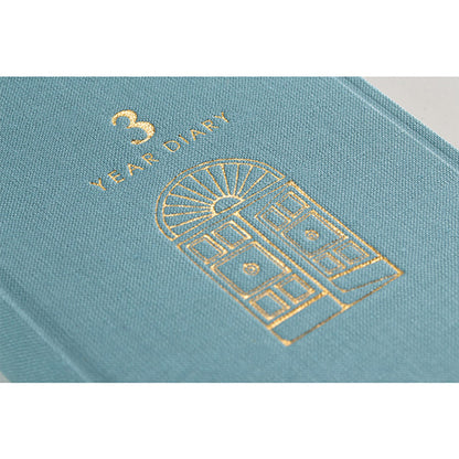 Midori 3 - Year Diary - Gate Light Blue - Diaries & Planners