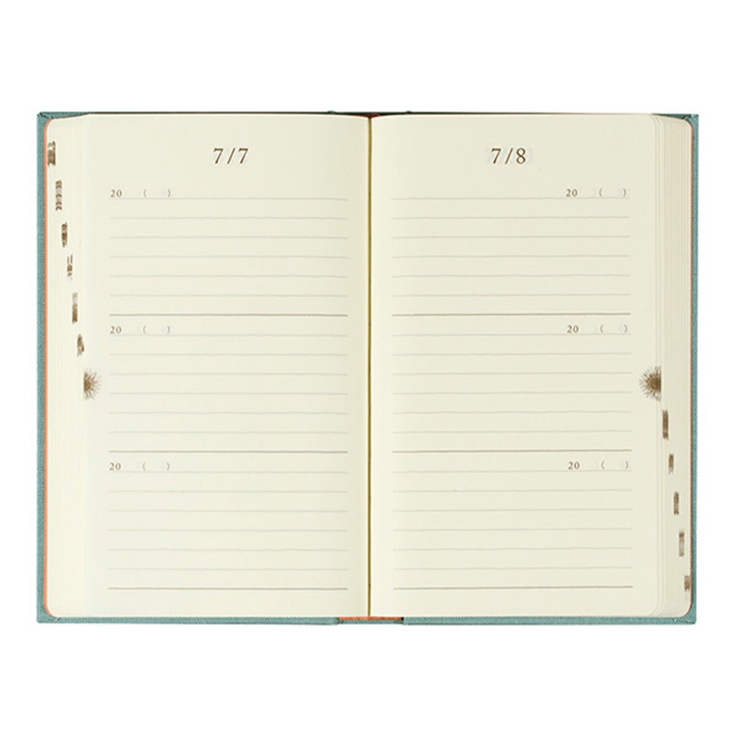 Midori 3 - Year Diary - Gate Light Blue - Diaries & Planners