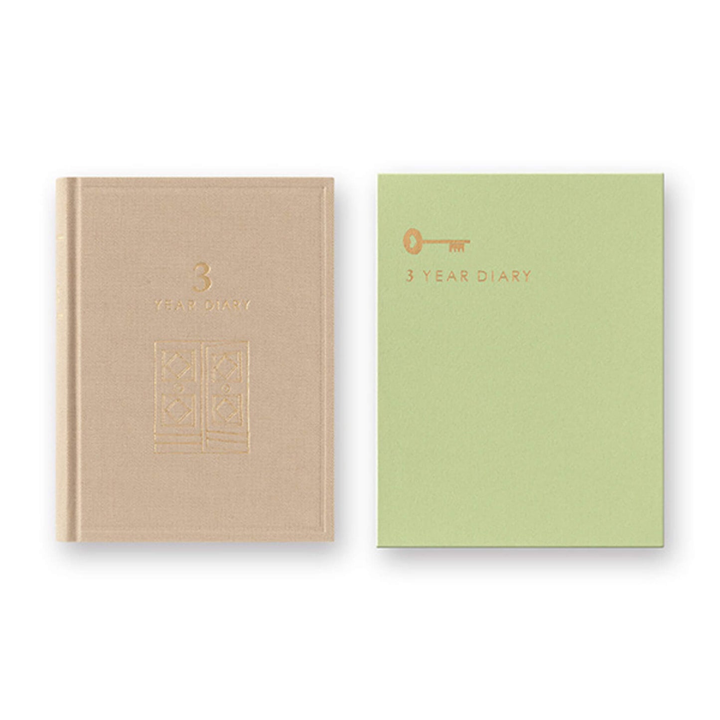 Midori 3 - Year Diary Mini - Gate Beige - Diaries & Planners