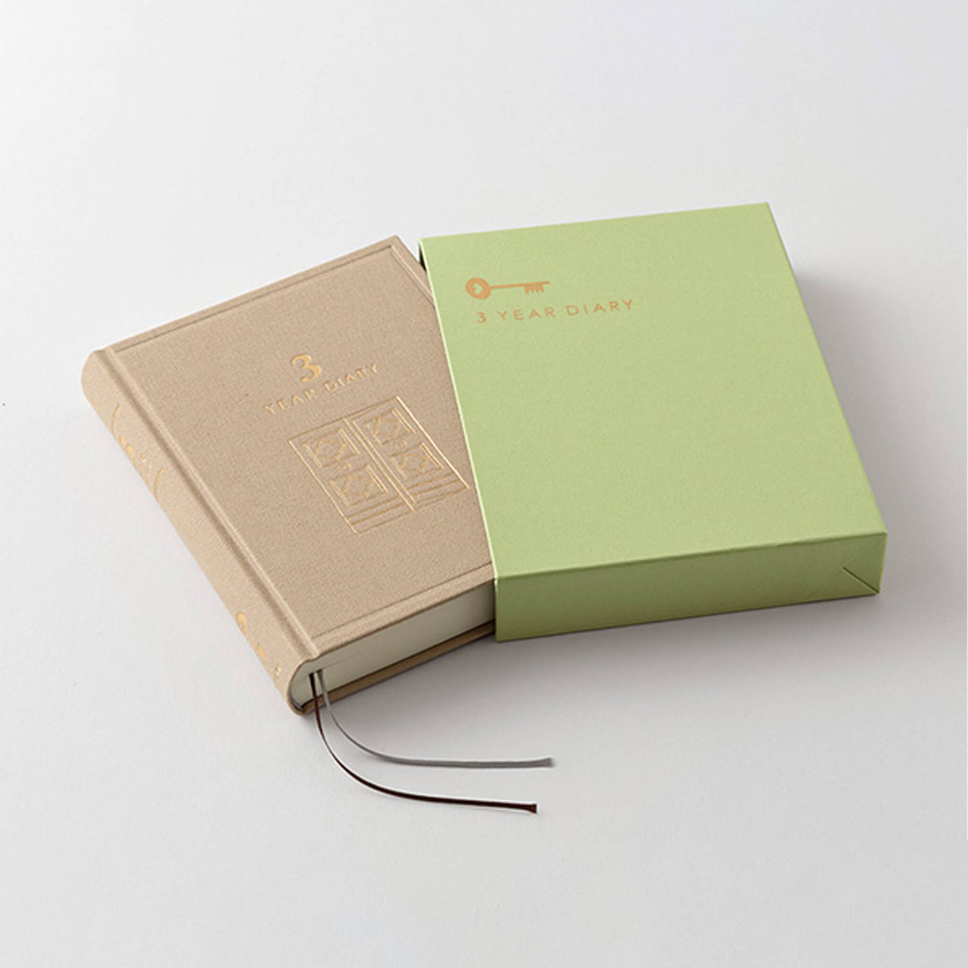 Midori 3 - Year Diary Mini - Gate Beige - Diaries & Planners