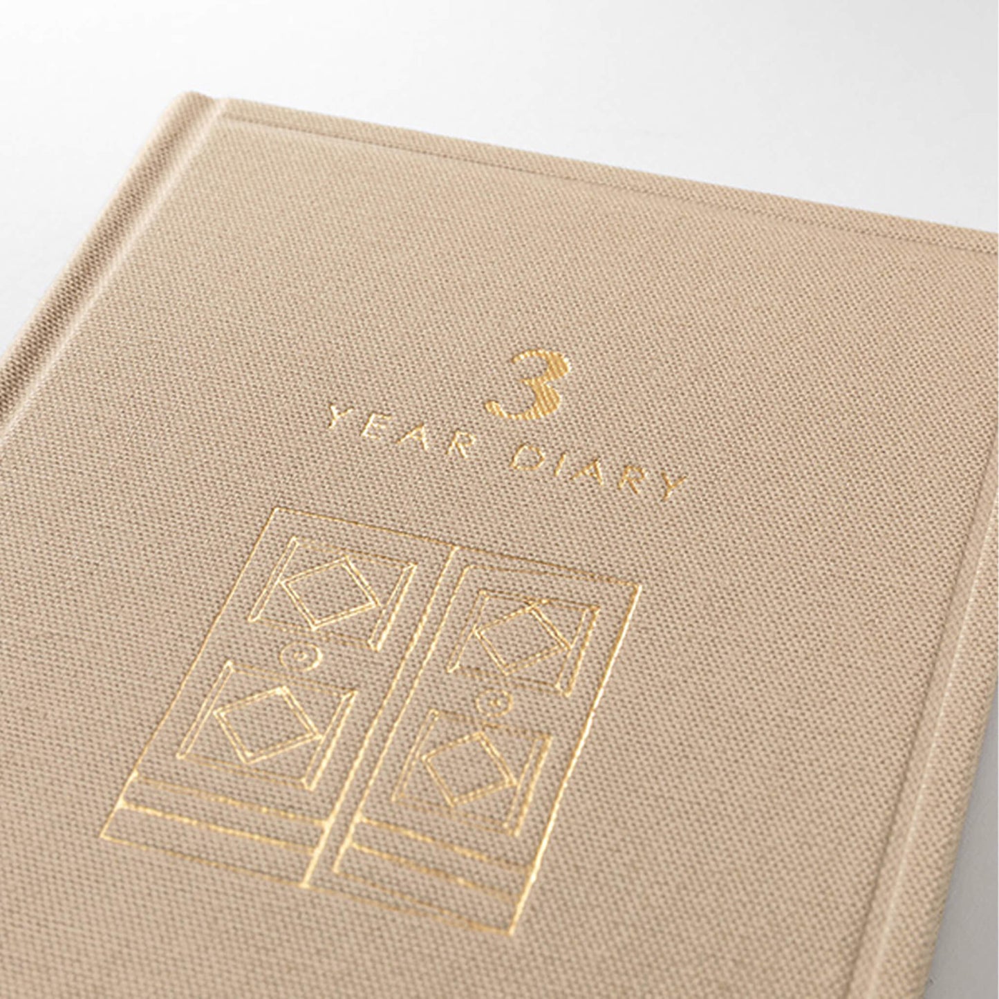 Midori 3 - Year Diary Mini - Gate Beige - Diaries & Planners