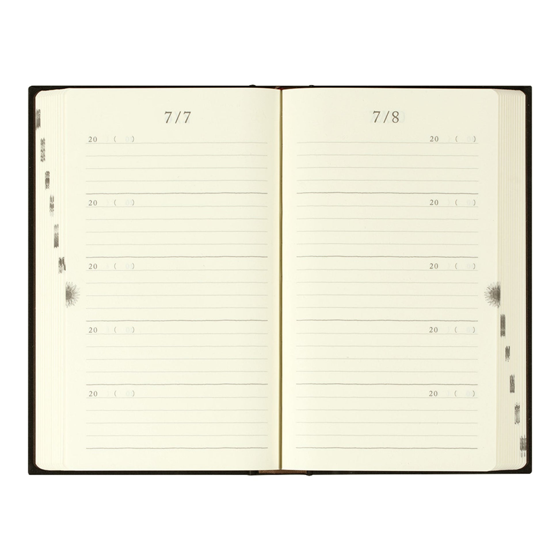 Midori 5 - Year Diary - Gate Black - Diaries & Planners