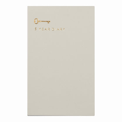 Midori 5 - Year Diary - Gate Red - Diaries & Planners