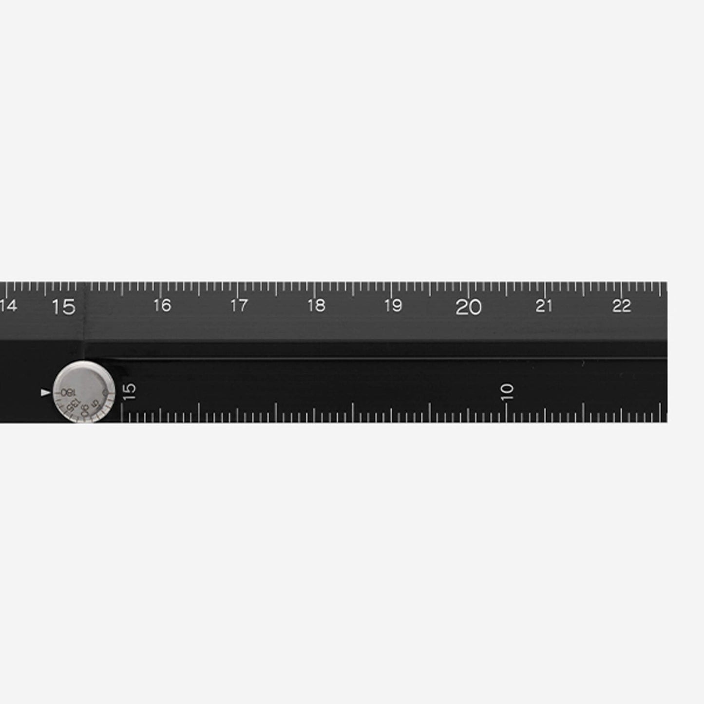 Midori Aluminium Multi Ruler 30cm Black - Rulers