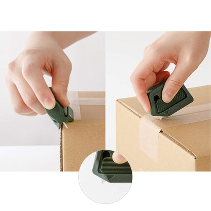 Midori Box Cutter Khaki - Paper Cutters & Scissors