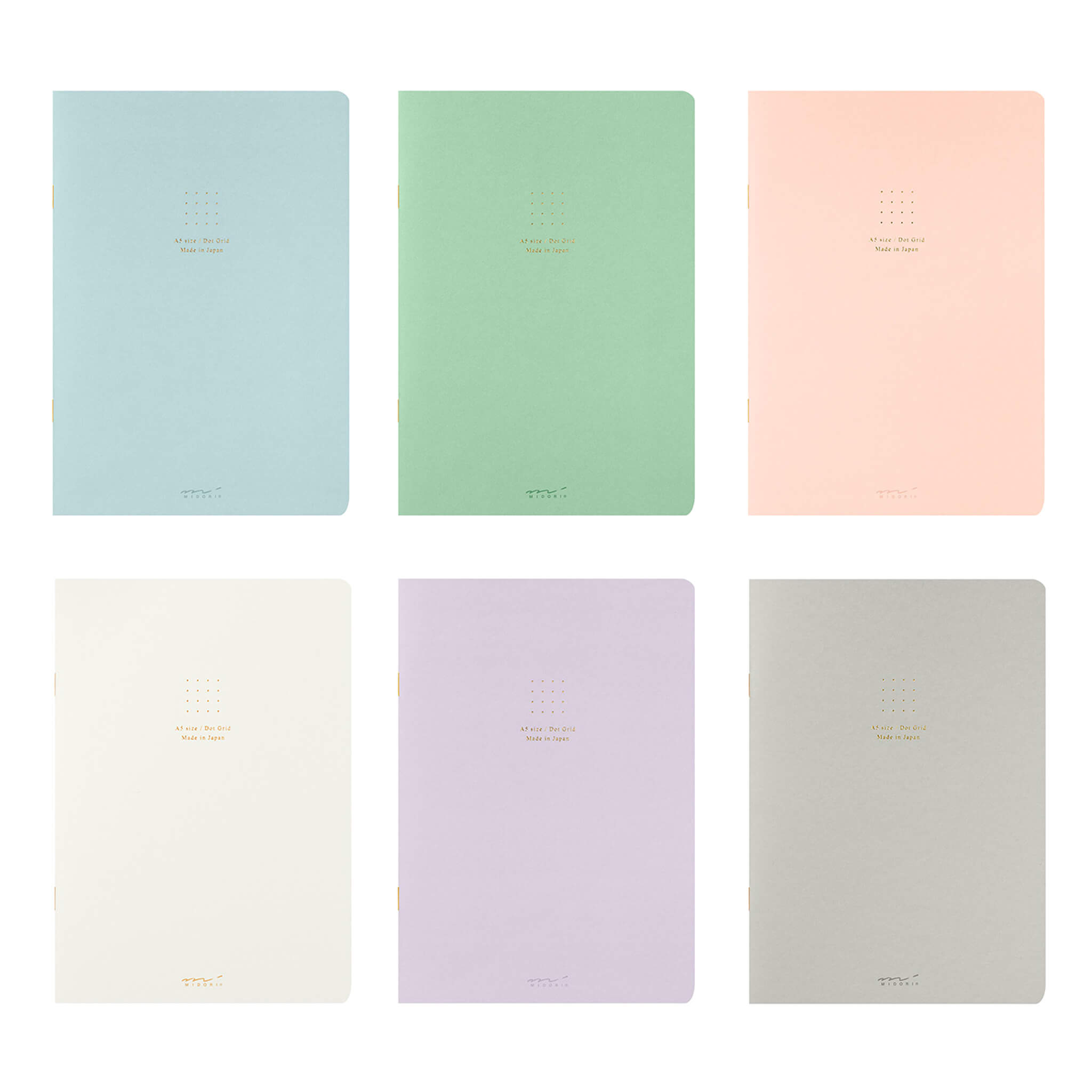 Midori Color Dot Notebook [A5] - Notebooks – Paper Whisper