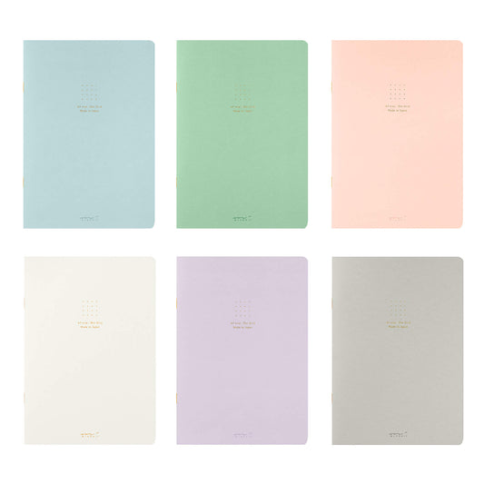 Midori Color Dot Notebook [A5] - Blue - Notebooks