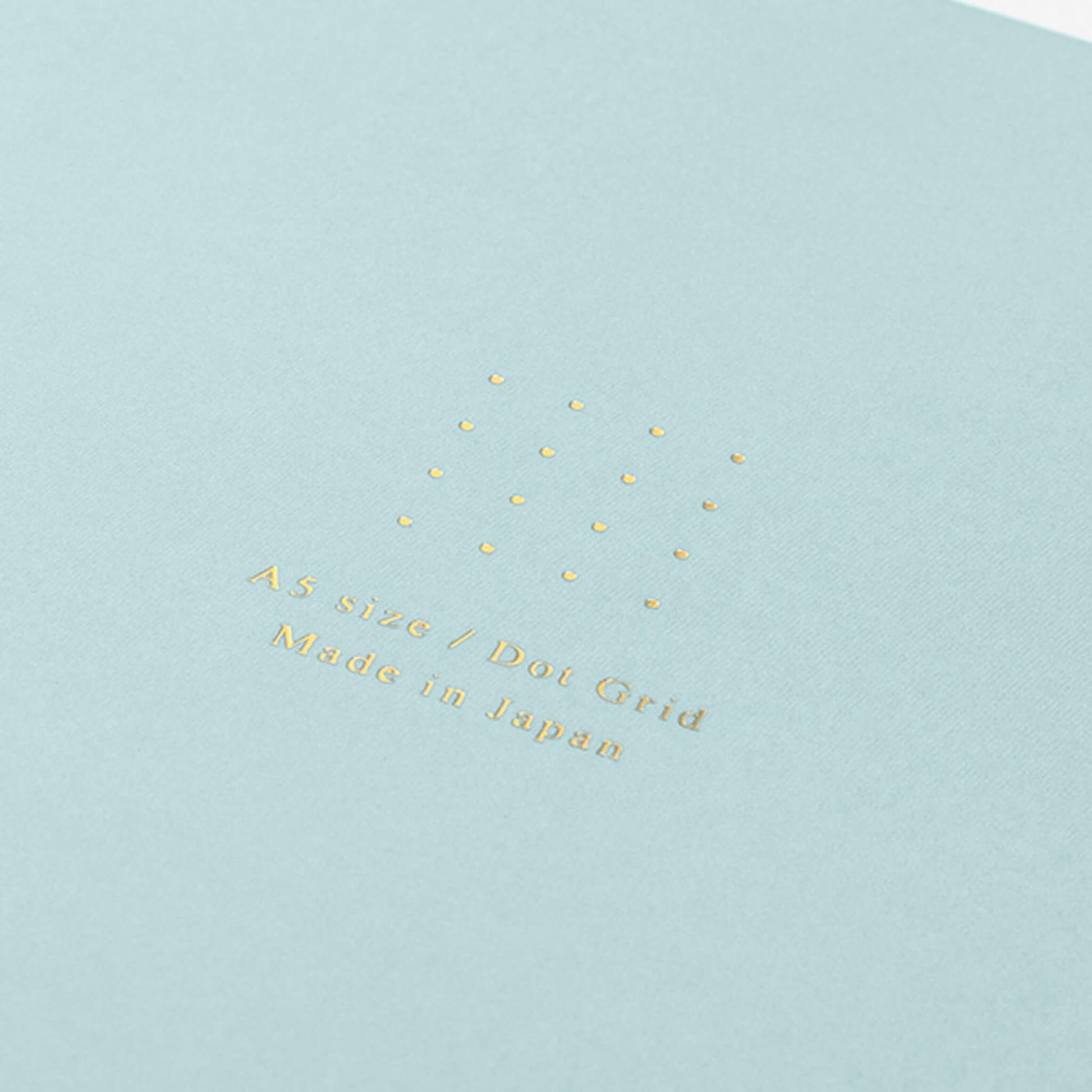 Midori Color Dot Notebook [A5] - Blue - Notebooks
