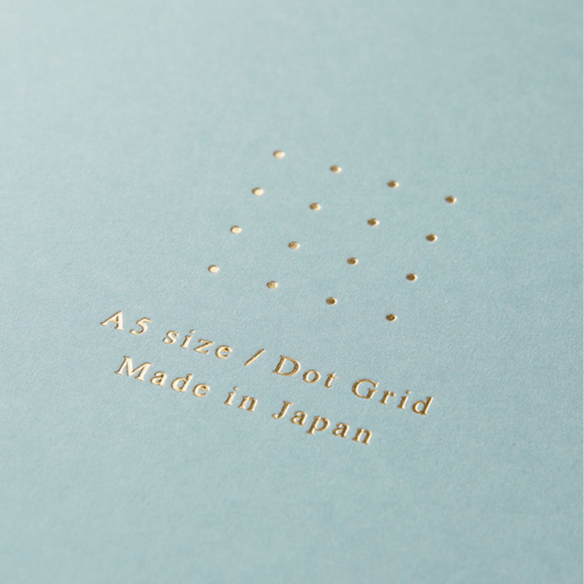 Midori Color Dot Ring Notebook A5 - Blue - Notebooks