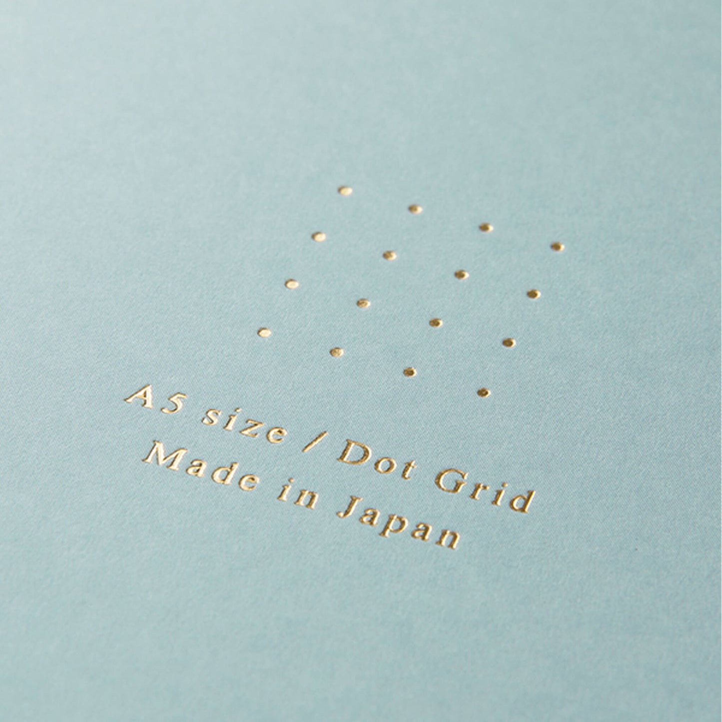 Midori Color Dot Ring Notebook A5 Dotted Blue - Notebooks