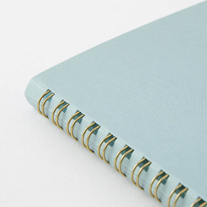 Midori Color Dot Ring Notebook A5 Dotted Blue - Notebooks