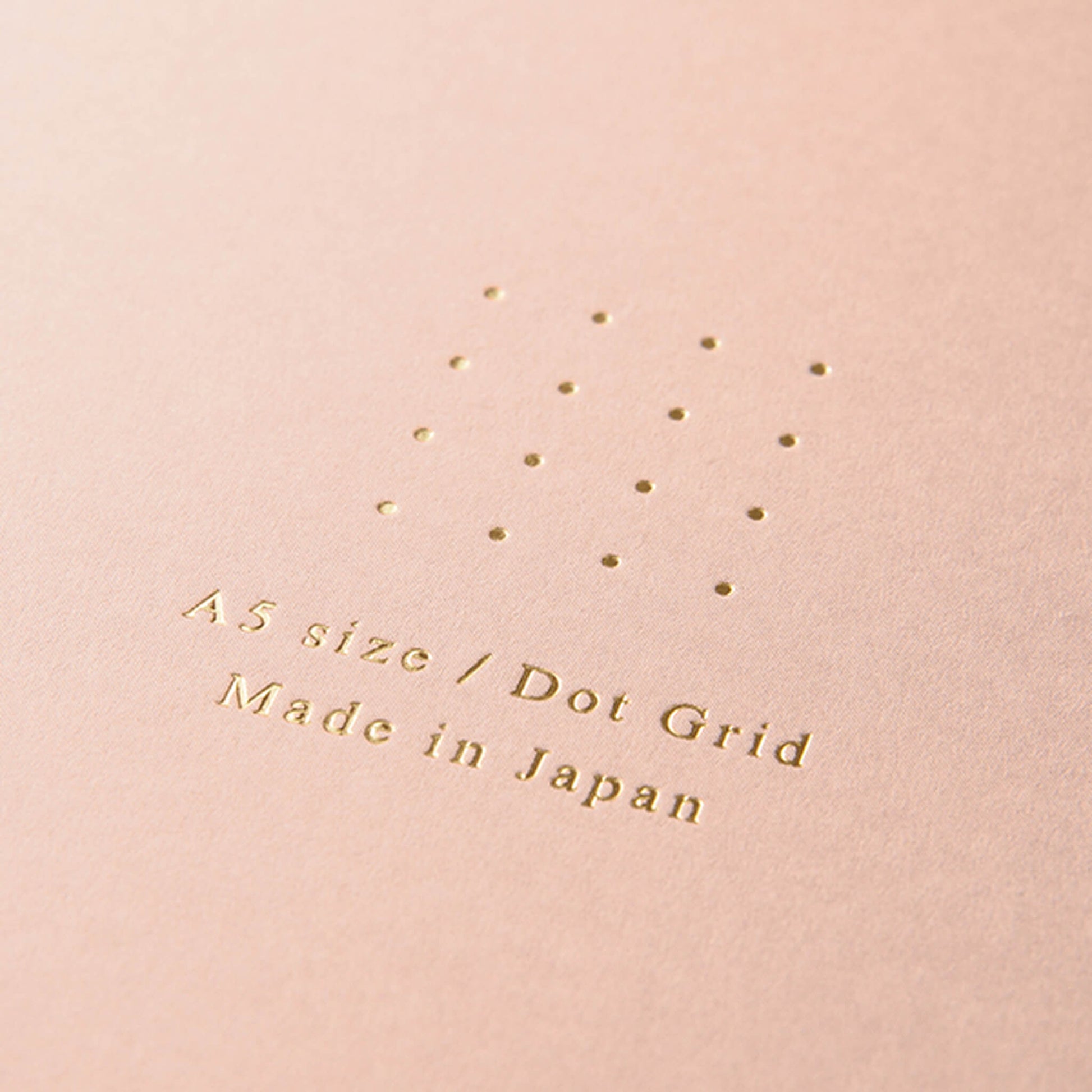 Midori Color Dot Ring Notebook A5 Dotted Pink - Notebooks