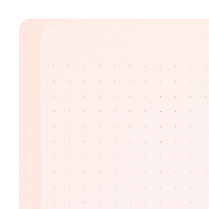 Midori Color Dot Ring Notebook A5 Dotted Pink - Notebooks