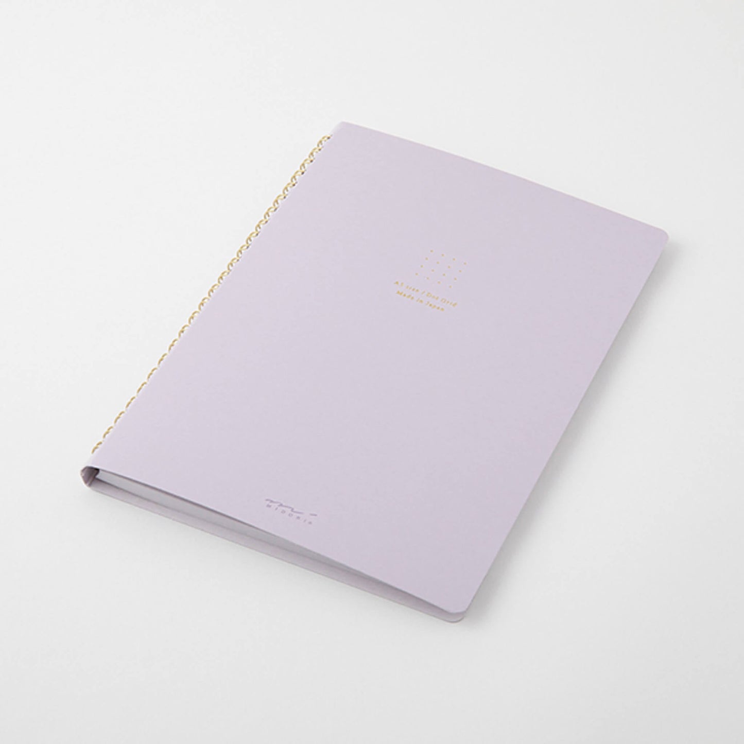 Midori Color Dot Ring Notebook A5 Dotted Purple - Notebooks