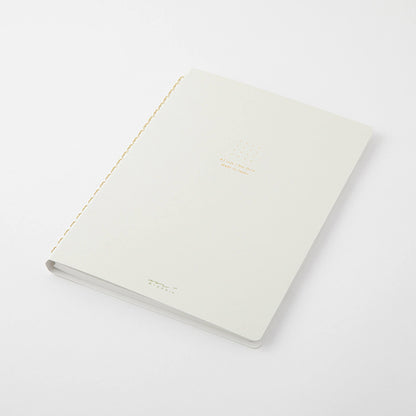 Midori Color Dot Ring Notebook A5 Dotted White - Notebooks