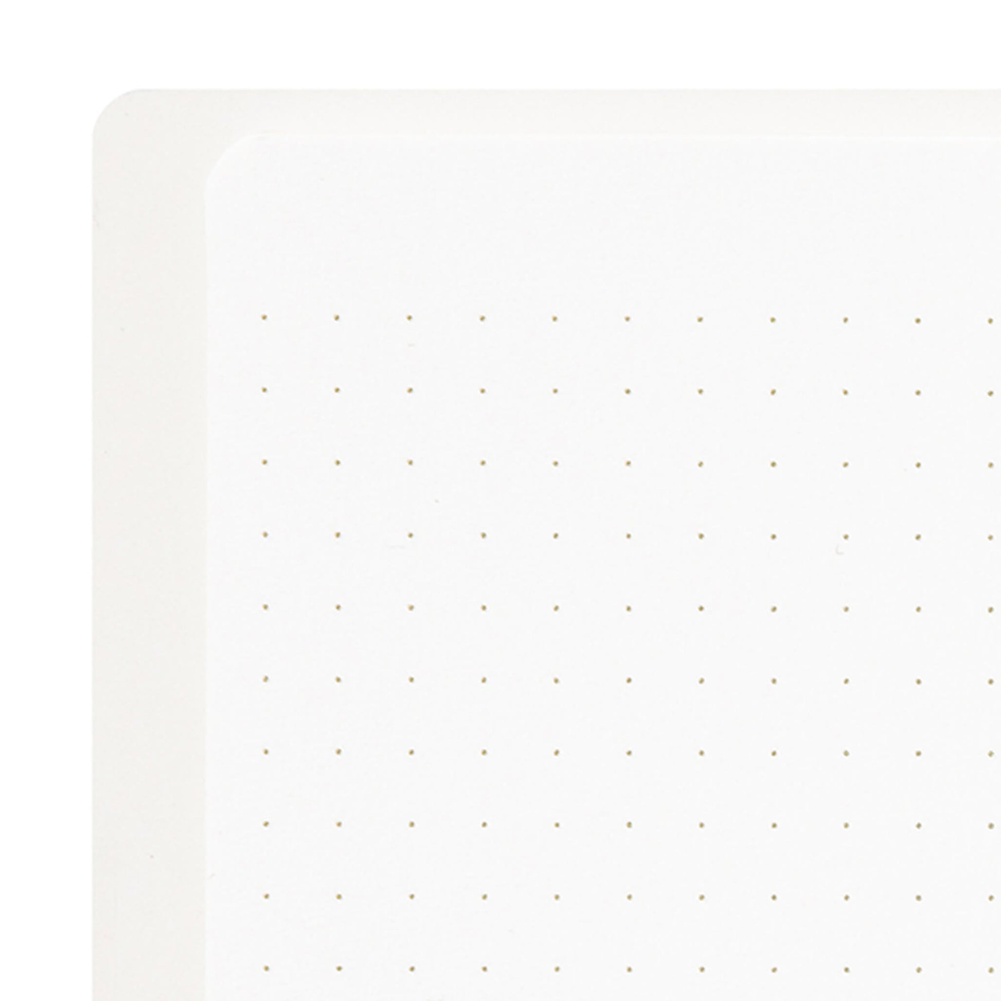 Midori Color Dot Ring Notebook A5 Dotted White - Notebooks