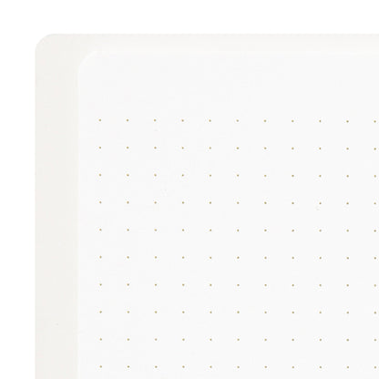 Midori Color Dot Ring Notebook A5 Dotted White - Notebooks