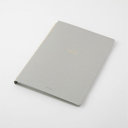 Midori Color Dot Ring Notebook A5 - Gray - Notebooks