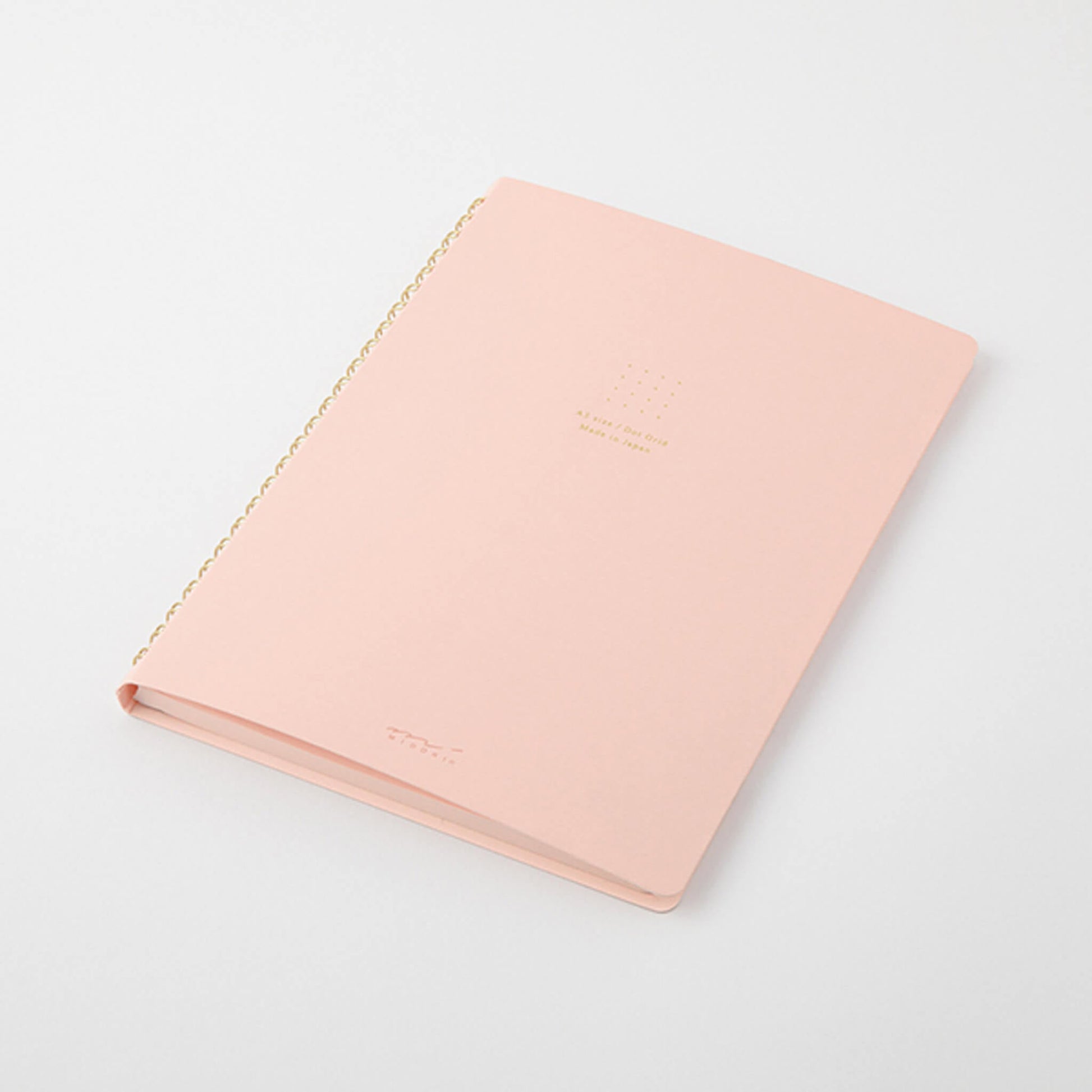 Midori Color Dot Ring Notebook A5 - Pink - Notebooks