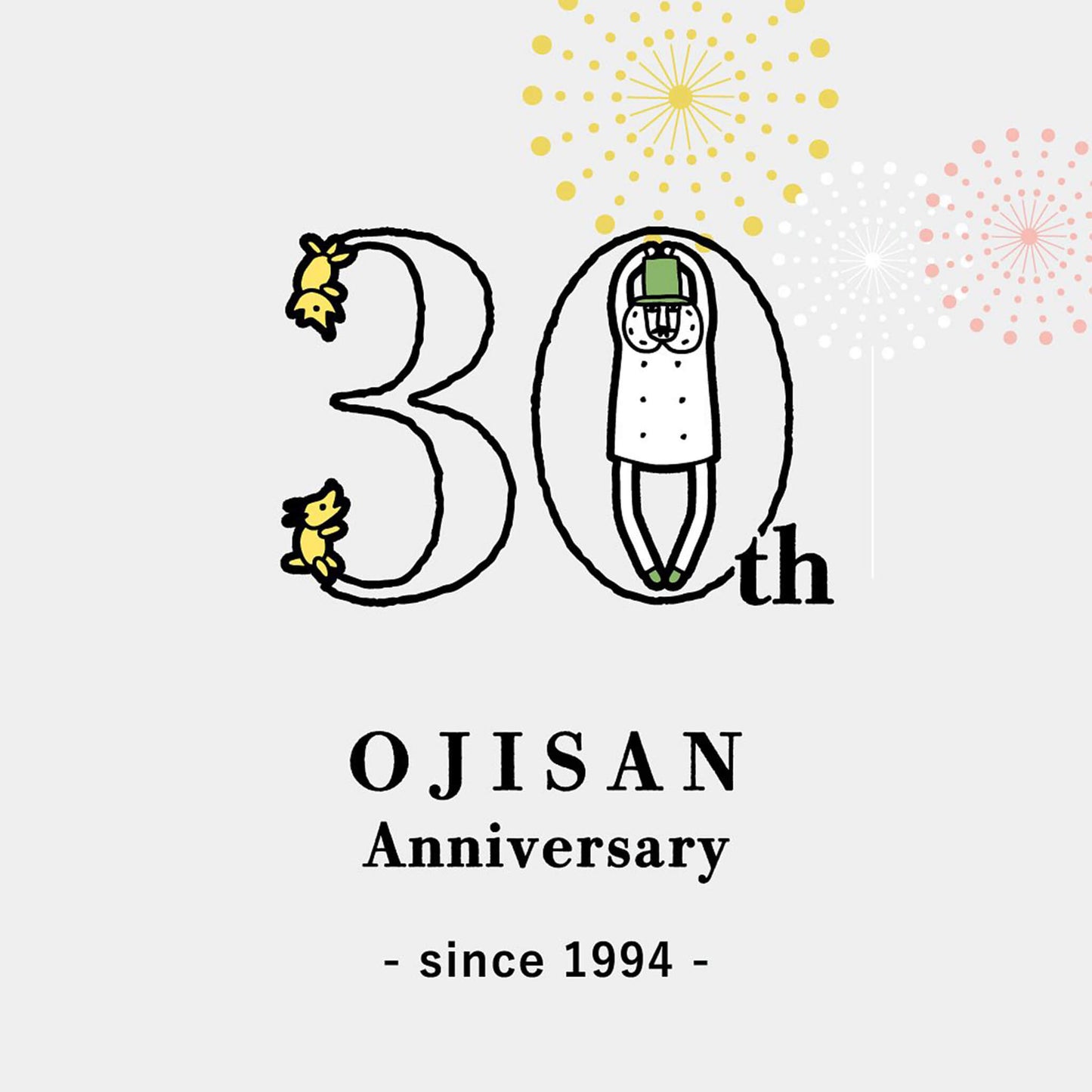 Midori Color Pen Set for Paintable Stamp Ojisan 30th Anniversary - Brush Pens
