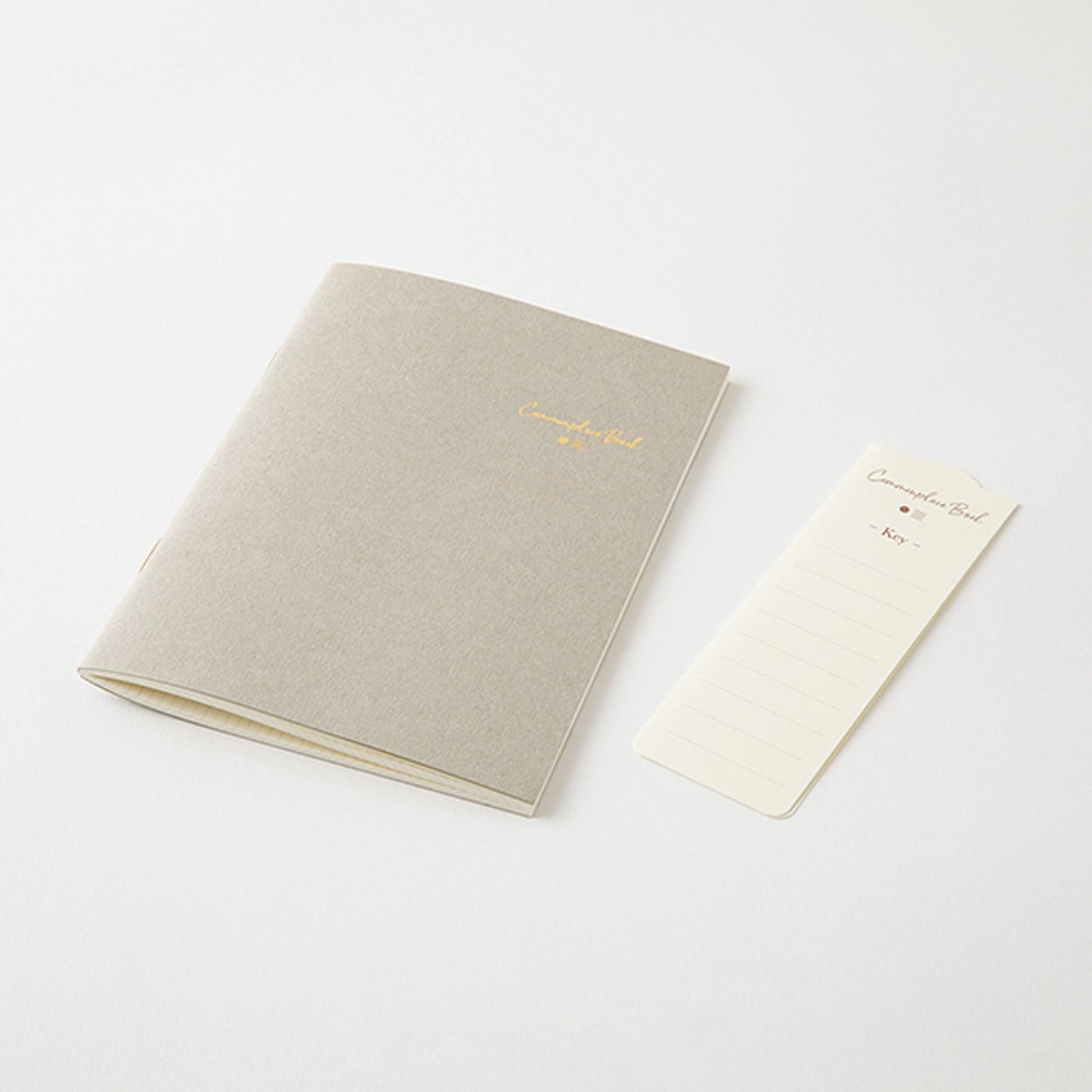 Midori Commonplace Book A6 - Gray - Notebooks