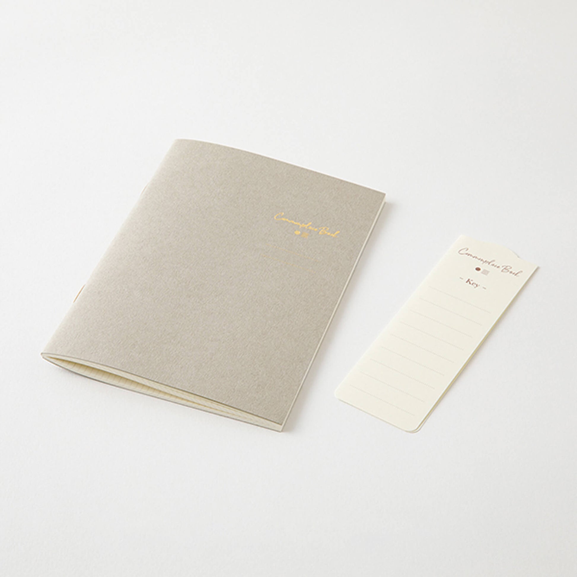Midori Commonplace Book A6 - Gray - Notebooks